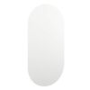 vidaXL Spegel med LED-lampor 40x20 cm glas oval
