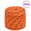 vidaXL B&aring;tlina orange 18 mm 25 m polypropylen