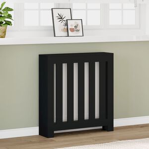vidaXL Elementskydd svart 78x20x82 cm konstruerat tr&auml;