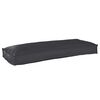 vidaXL Kudde Oxford Tyg Svart 100 x 40 x 8 cm