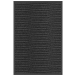 vidaXL D&ouml;rrmatta svart 60x90 cm