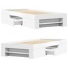 VidaXL Sängram vit 75x190 cm konstruerat trä