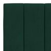 vidaXL Bed Frame without Mattress "Hanko" Dark Green 180x200 cm Velvet