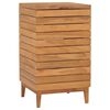 vidaXL Tv&auml;ttkorg 40x40x70 cm massiv teak