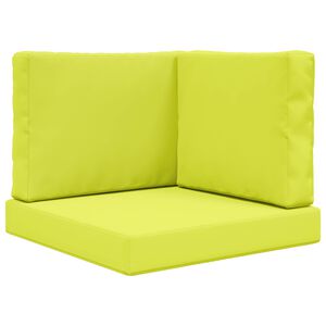 vidaXL Utomhus Soffa Kudde 3 pcs Gr&ouml;n Polyester