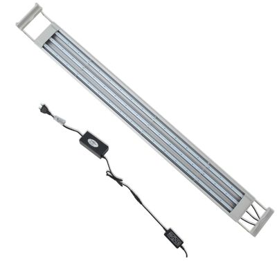 vidaXL Akvarielampa LED 100-110 cm aluminium IP67