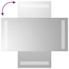 vidaXL Badrumsspegel LED 20x40 cm