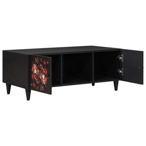 vidaXL Kaffeebord Flerfärgsdesign 100 x 54 x 40 cm Massivt mangoträ