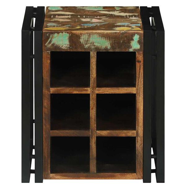 vidaXL Vinst&auml;ll 35 x 35 x 39 cm Solid &aring;tervunnen tr&auml;