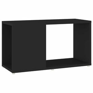 vidaXL TV-b&auml;nk svart 60x24x32 cm konstruerat tr&auml;