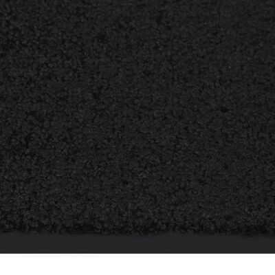 vidaXL Dörrmatta svart 40x60 cm