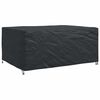 vidaXL M&ouml;bel&ouml;verdrag Enf&auml;rgad Svart 240 x 180 x 100 cm 420D