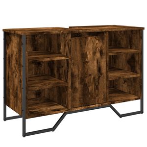 vidaXL Tv&auml;ttst&auml;llssk&aring;p r&ouml;kf&auml;rgad ek 91x35x60 cm konstruerat tr&auml;