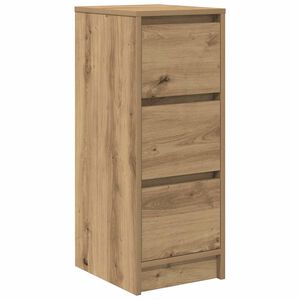 vidaXL Sk&auml;nk hantverksm&auml;ssig ek 29,5x34x76 cm konstruerat tr&auml;