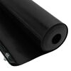 vidaXL Rotsp&auml;rr Svart 0,7 x 3 m polyeten