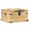 vidaXL F&ouml;rvaringsl&aring;da Corona 78x78x45 cm massiv furu