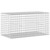 vidaXL Gabion med 5 mm tr&aring;d och 5x5 cm n&auml;t 100x50x50 cm