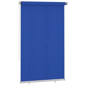 vidaXL Rullgardin utomhus 145 (B) x 230 (H) cm bl&aring; HDPE