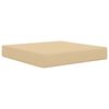 vidaXL Utomhus Soffa Kudde Beige 60 x 60 x 8 cm Polyester
