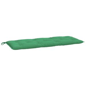 vidaXL B&auml;nkdyna f&ouml;r tr&auml;dg&aring;rden gr&ouml;n 120x50x7 cm oxfordtyg