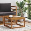 vidaXL Utomhusbord Massivt Akaciatr&auml; Naturf&auml;rg 59 x 59 x 37 cm