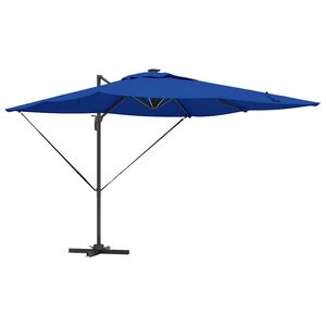 vidaXL Parasoll Azurbl&aring; 286 x 284 x 270 cm Aluminium och Polyester