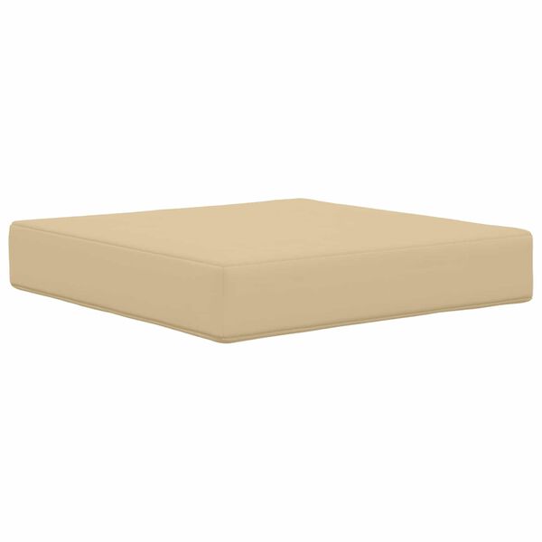 vidaXL Utomhus Soffa Kudde 3 pcs Beige Polyester