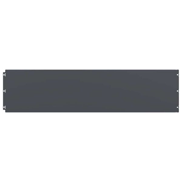 vidaXL Rabattkanter 20 st antracit 25x103 cm kallvalsat st&aring;l