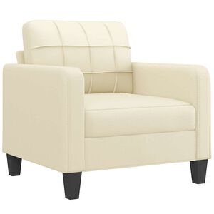 vidaXL F&aring;t&ouml;lj Gr&auml;ddvit 60 cm konstl&auml;der