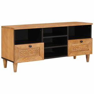 vidaXL TV Enheter med l&aring;da Ljusbrun 100 x 33 x 46 cm Konstruerat tr&auml;