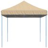 vidaXL Pop-Up hopf&auml;llbart partyt&auml;lt 440x292x315 cm beige