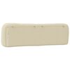 vidaXL Headboard Cushion "Hvar" Cream 180 cm Fabric