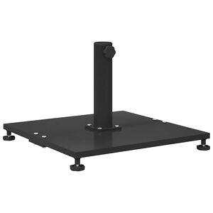 vidaXL Parasollfot 25.95 kg Svart Fyrkantig