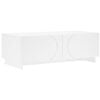 vidaXL Kaffeebord Vit 102 x 50,5 x 35 cm Konstruerat tr&auml;