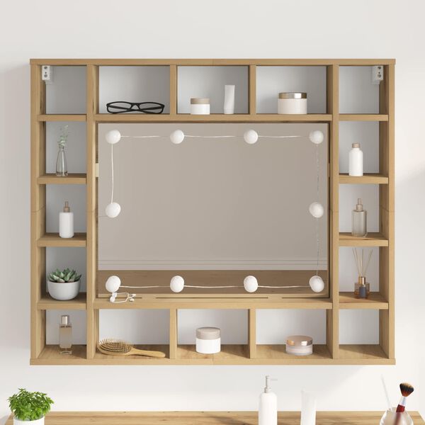 vidaXL Spegellampor 2 pcs Vit 4.5 x 4.5 x 4.8 cm Plast