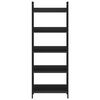 vidaXL Bokhylla 5 hyllplan svart 60x27,6x158,5 cm konstruerat tr&auml;