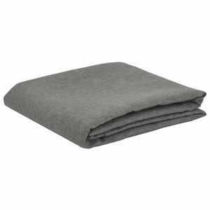vidaXL Bordduk Fyrkantig Ljusgr&aring; 90 x 90 cm
