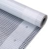 vidaXL Leno presenning 260 g/m&sup2; 2x20 m vit