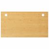 vidaXL Bordsskiva 100x60x4 cm bambu