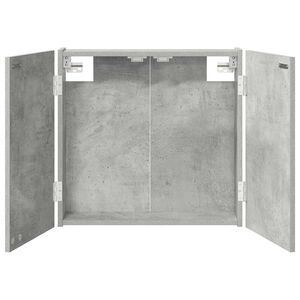 vidaXL Darttavla Sk&aring;p Betonggr&aring; 56 x 12 x 53,5 cm Konstruerat tr&auml;