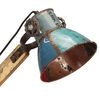 vidaXL Skrivbordslampa industriell Flerf&auml;rgad rund 23x18x95 cm E27