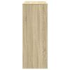 vidaXL Barbord med ställ sonoma-ek 90x40x103,5 cm konstruerat trä