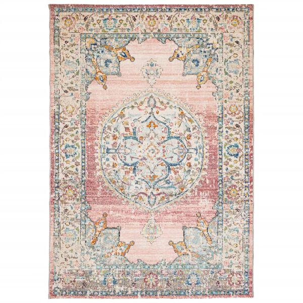 vidaXL Golvmatta ARBIZU inomhus/utomhus vintage design 160x230 cm