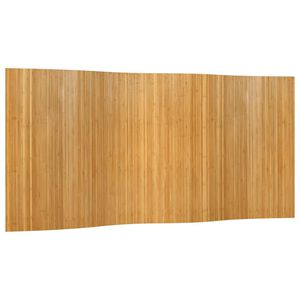 vidaXL Rumsavdelare naturlig bredd 400 cm h&ouml;jd 165 cm bambu