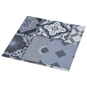 vidaXL Golvplankor F&auml;rgglatt m&ouml;nster 5,11 m&sup2; 55 st PVC