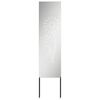 vidaXL Tr&auml;dg&aring;rds integritetssk&auml;rm Silver 32 x 140 cm Galvaniserat st&aring;l
