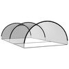 vidaXL Bur f&ouml;r baseball svart 900x400x250 cm polyester
