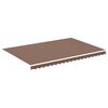 vidaXL Markisv&auml;v brun 4,5x3 m