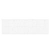 vidaXL V&auml;ggmonterad huvudgavel vit 185x3x60 cm massiv furu