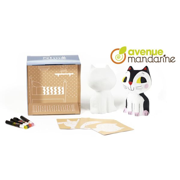 Avenue Mandarine M&aring;larset Nimo Deco Victor the Cat